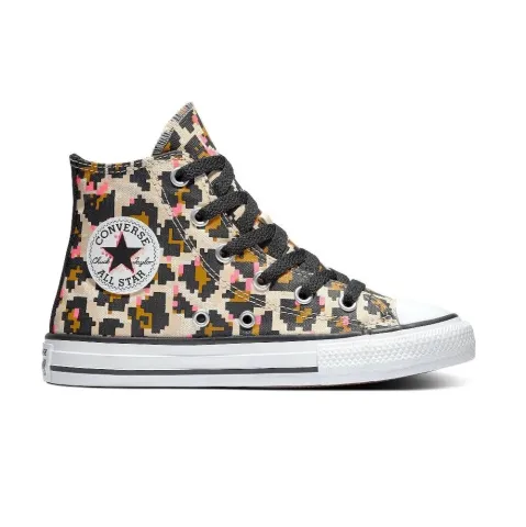 CONVERSE PIXELATED LEOPARD PRINT JUNIOR (670167C)