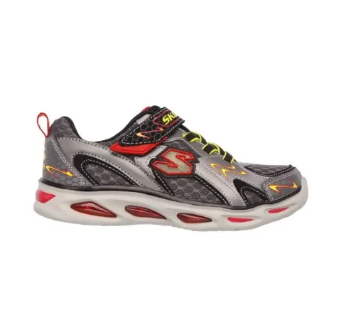 SKECHERS LIGHTED GORE & STRAP INFANT (90386N-GURD)