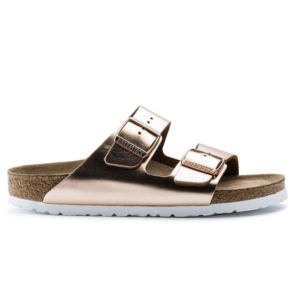 BIRKENSTOCK LEATHER ARIZONA SOFT FOOTBED LENA NARROW (952093)