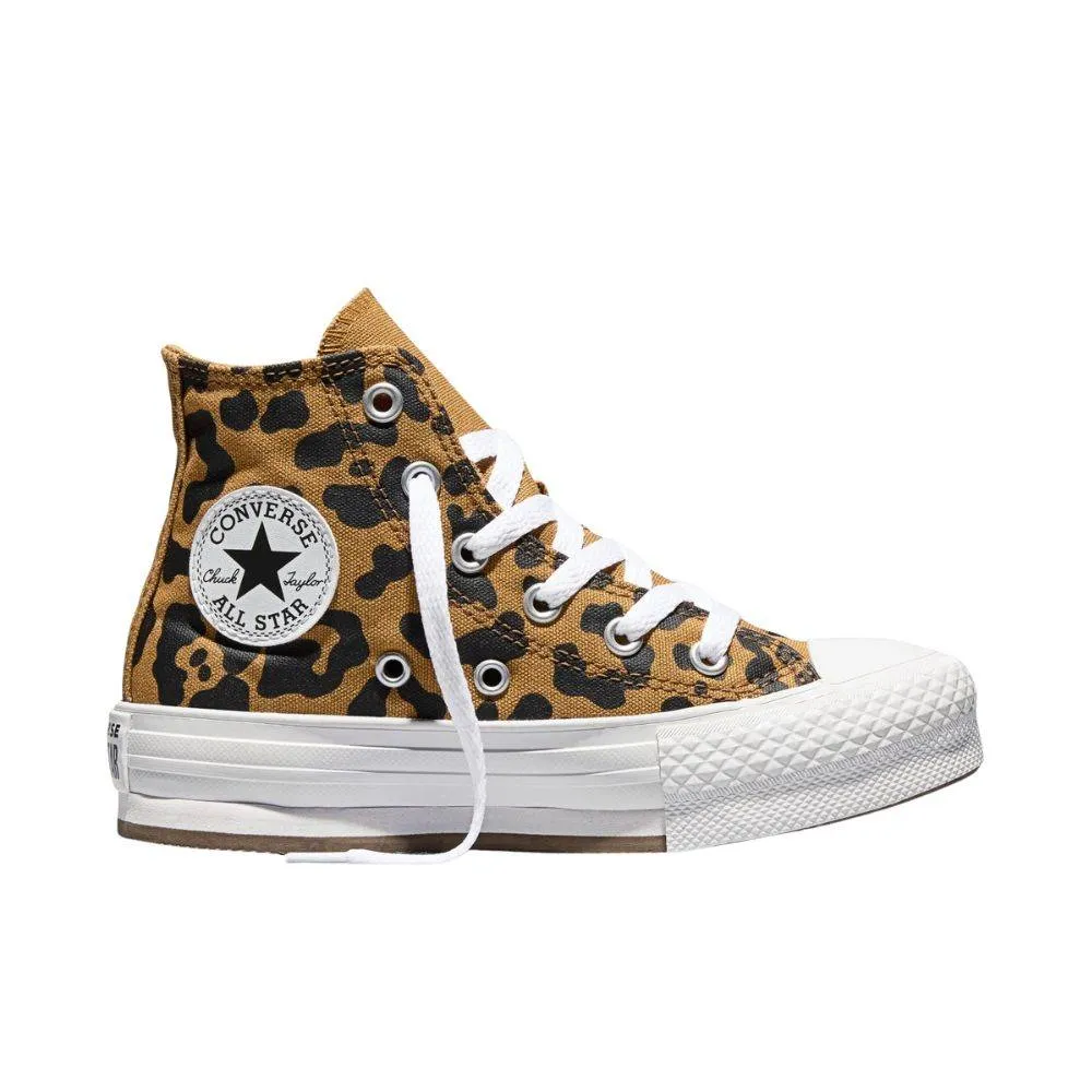 CONVERSE CHUCK TAYLOR ALL STAR EVA LIFT LEOPARD PLATFORM (A16552C)