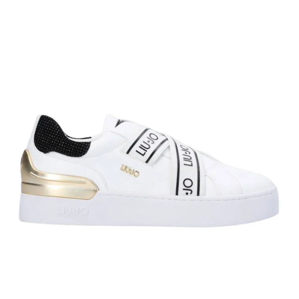LIU JO SILVIA 83 - SLIP ON SNEAKER WITH LOGO (BA3033EX01601111)