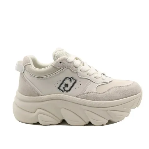 LIU JO JUNE PLATFORM LACE-UP SNEAKERS (BF6031P0304S1400)