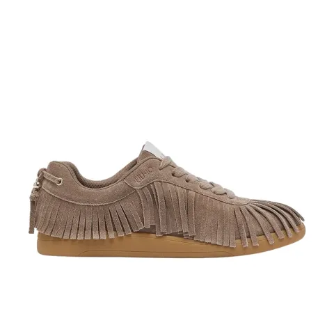 LIU JO CONNOR 04 - SUEDE FRINGE LOW SNEAKER (BF6047PX002S3448)