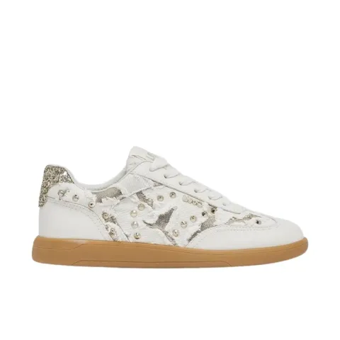 LIU JO CONNOR 06 - STUDDED DENIM LOW SNEAKER (BF6049TX336S1400)