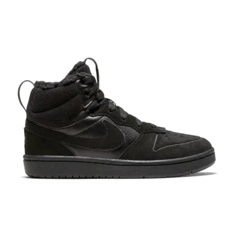 NIKE COURT BOROUGH MID 2 BOOT KIDS SHOES (CQ4026-001)