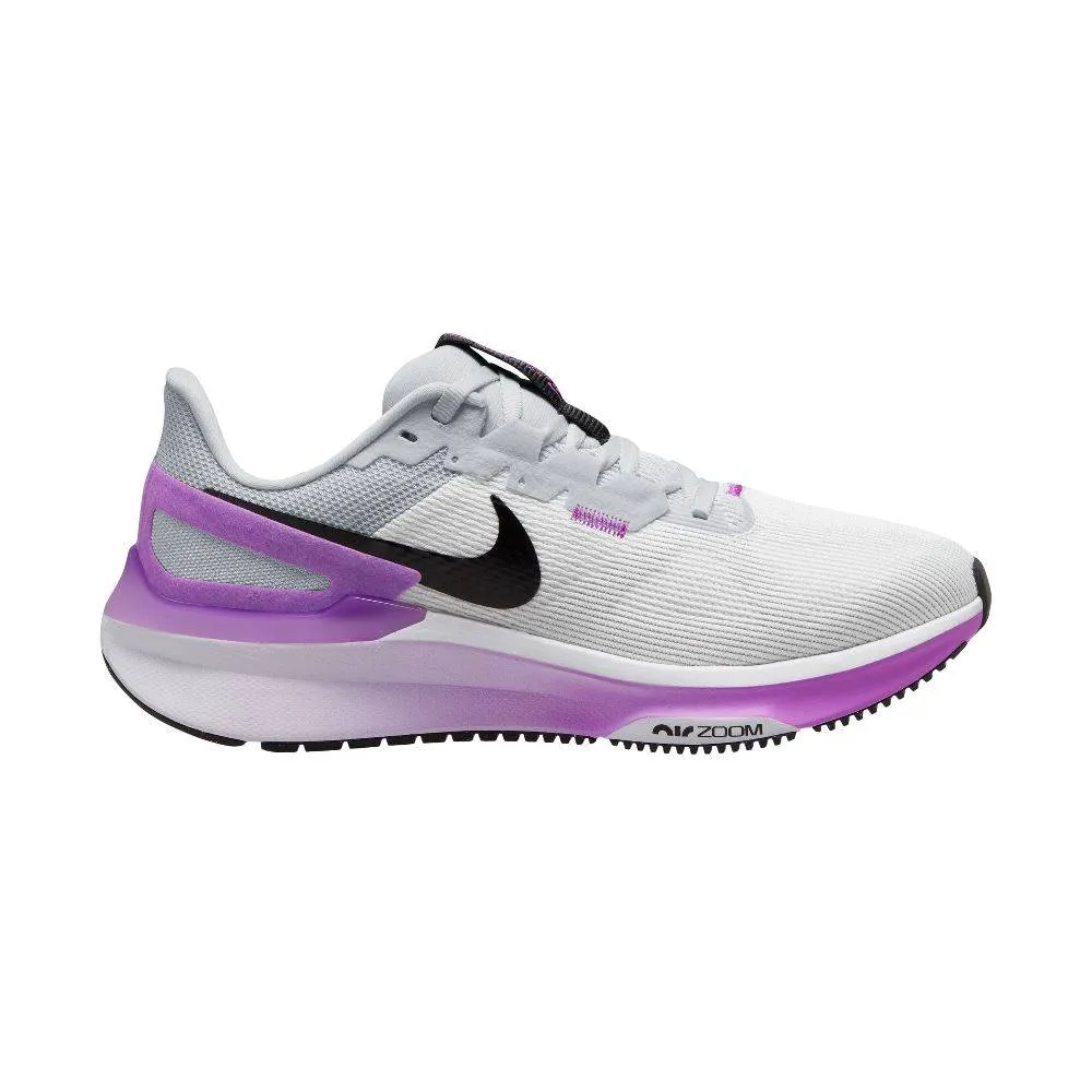 NIKE WOMENS AIR ZOOM STRUCTURE 25 RUNNING SHOES (DJ7884-100)