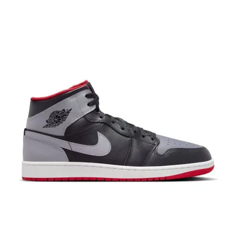 NIKE JORDAN 1 MID "BLACK FIRE RED" (DQ8426-006)