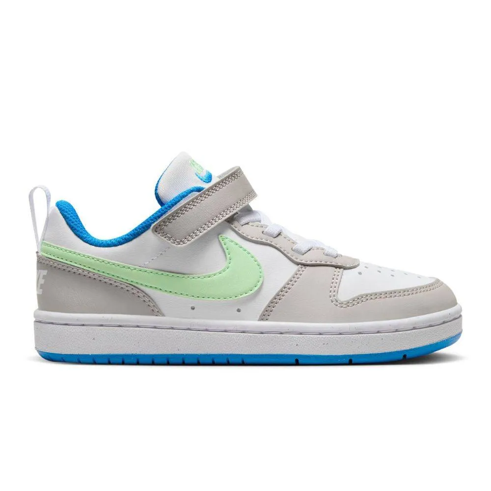 NIKE COURT BOROUGH LOW RECRAFT KIDS SHOES (DV5457-005)