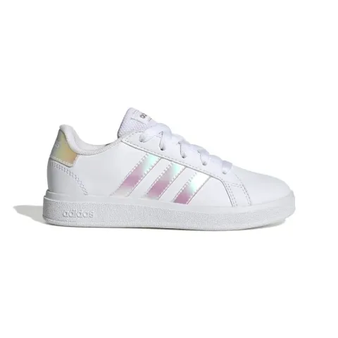 ADIDAS KIDS GRAND COURT LIFESTYLE LACE TENNIS SHOES (GY2326)