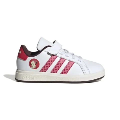 ADIDAS KIDS DISNEY MINNIE MOUSE GRAND COURT 2.0 SHOES (IH6310)
