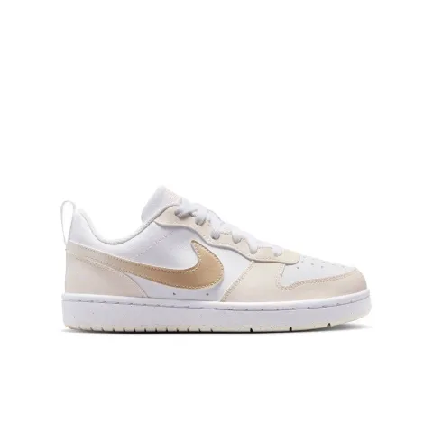 NIKE COURT BOROUGH LOW BBALL JR SHOES (IR5462-100)