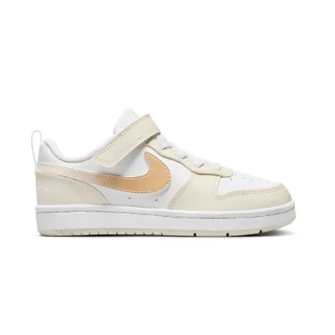 NIKE COURT BOROUGH LOW BBALL KIDS SHOES (IR5463-100)