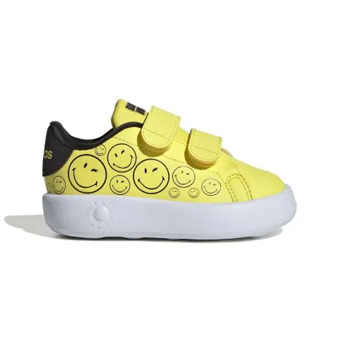 ADIDAS INFANT SMILEY ADVANTAGE SHOES (JI0501)