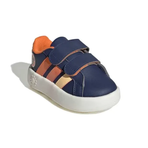 ADIDAS INFANT X DISNEY MICKEY MOUSE GRAND COURT SHOES (JS2344)