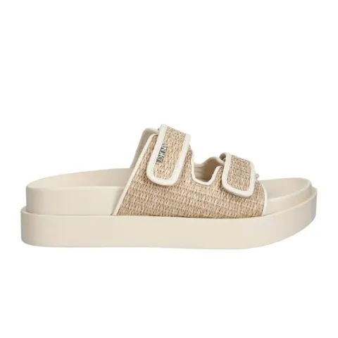 DKNY PIPER PLATFORM SLIDES (K2691150-NAT)