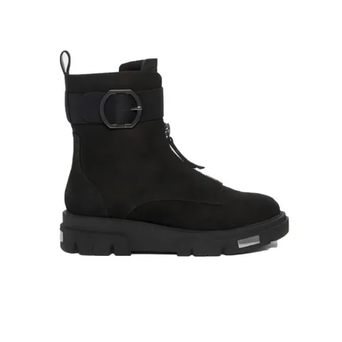 DKNY LAINA ANKLE BOOTS (K3020100-BLACK)
