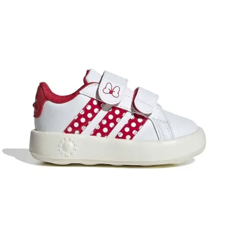 ADIDAS INFANT DISNEY MINNIE MOUSE GRAND COURT SHOES INFANTS (KI9528)