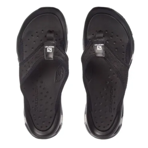 SALOMON REELAX BREAK 6.0 RECOVERY FLIP FLOPS (L471108-BLACK)