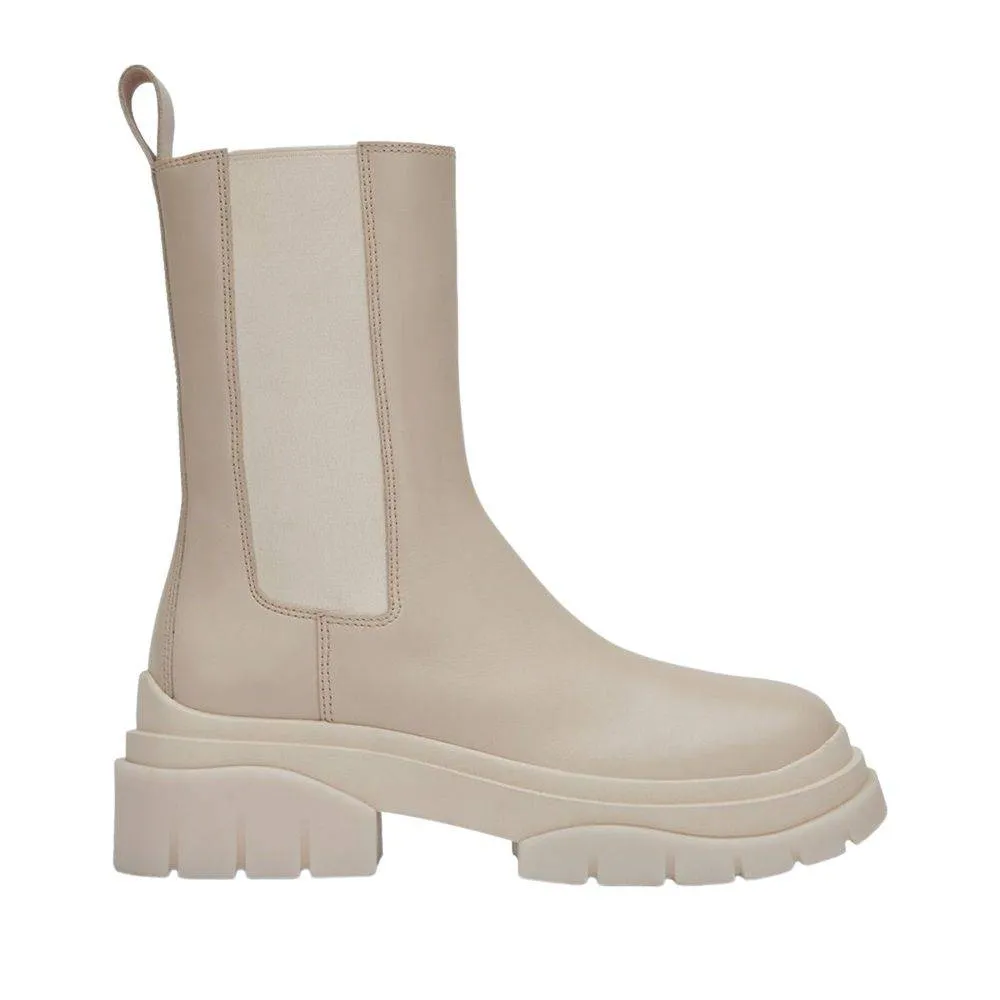 ASH STORM CHELSEA LEATHER BOOTS (M-135452-003)