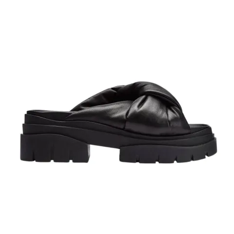ASH SHILO LEATHER SANDALS (M-136041-001)