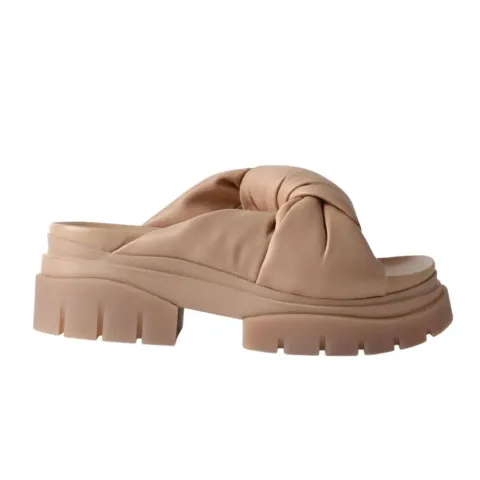 ASH SHILO LEATHER SANDALS (M-136041-002)