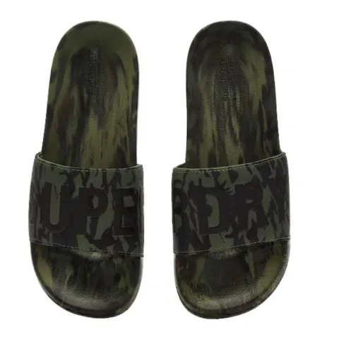 SUPERDRY CAMO VEGAN MENS POOL SLIDE (MF310261A-3DL)