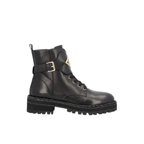 LIU JO PINK 127 BIKER CALF COMBAT BOOT (SF1017P010222222)