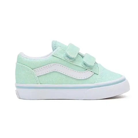 VANS OLD SKOOL VELCRO GLITTER INFANT SHOES (VN0009RCO33)