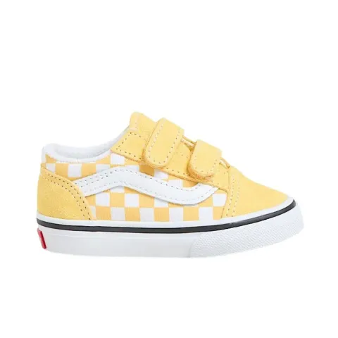 VANS TODDLER OLD SKOOL VELCRO COLOR THEORY SHOES (VN0009RCP1T)