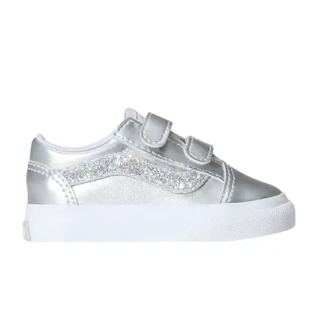 VANS TODDLER OLD SKOOL VELCRO SHOES (1-4 YEARS) (VN000CTG7VF)
