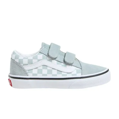VANS KIDS OLD SKOOL VELCRO COLOR THEORY SHOES (VN000CYAEPO)