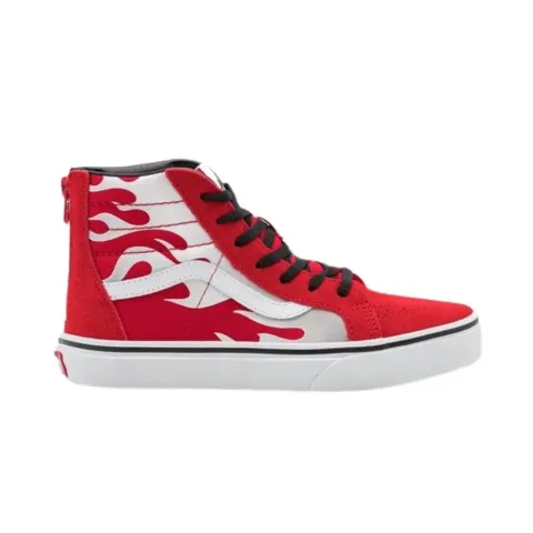 VANS JUNIOR SK8-HI ZIP (FLAME RACING) (VN0A4UI4YHU)