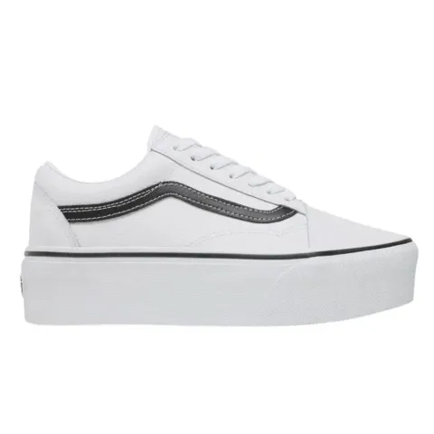 VANS OLD SKOOL STACKFORM LEATHER SHOES (VN0A7Q5MTWB)