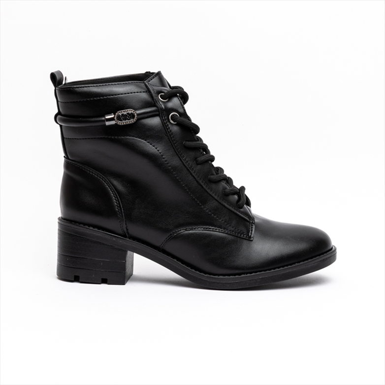 Via Marte Low Heel Trendy Ankle Boots