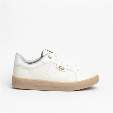 Via Marte Court Sneakers with Gum Sole