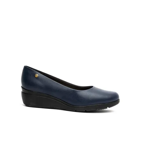 Piccadilly Modern Low Wedge Pumps