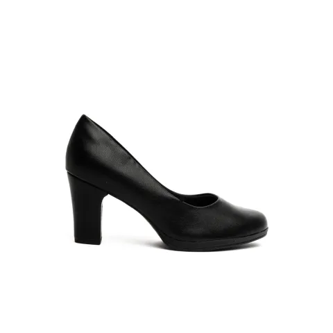 Piccadilly Classic Medium Block Heel Pumps