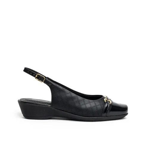 Piccadilly Classic Comfort Wedge Low Pumps