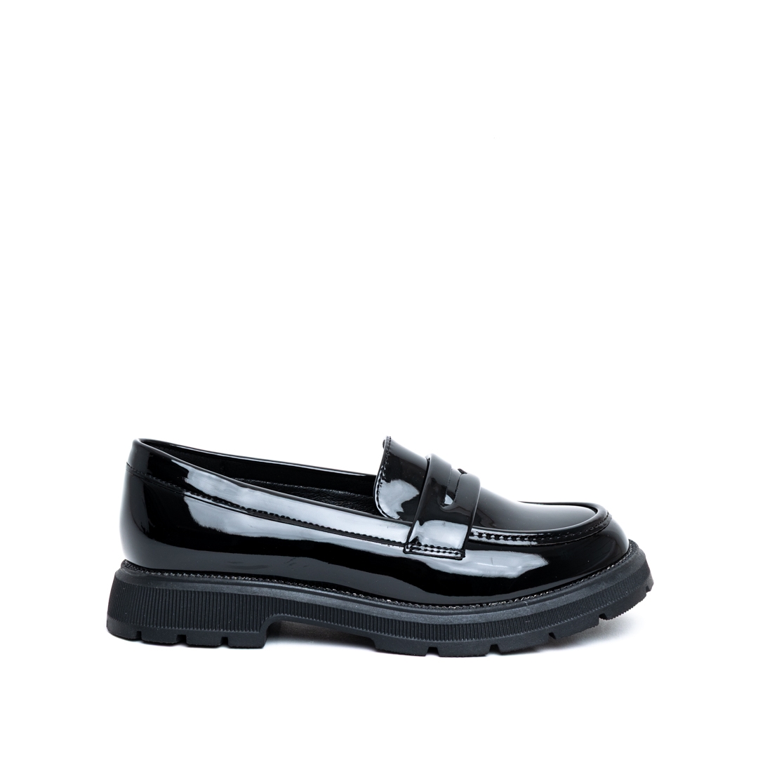 Miss Belgini Girls Loafers With Penny Strap