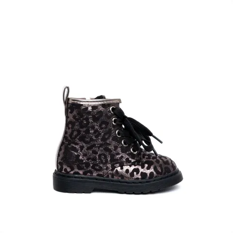Miss Belgini Glam Lace Up Girls Boots