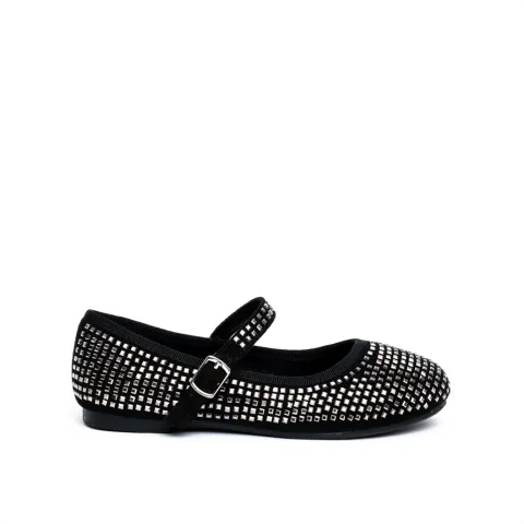 Miss Belgini Mary Jane Ballerinas Girls Shoes with Metallic Studs