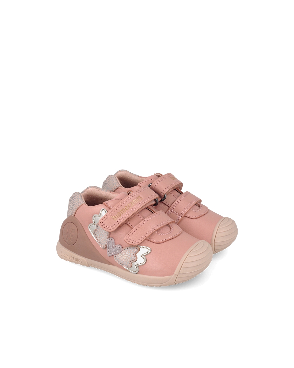 Biomecanic Heart Detail First Steps Girls Shoes