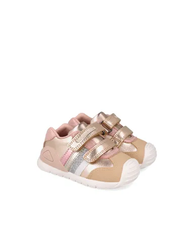 Biomecanics Metallic Rainbow Girls Shoes for First Steps
