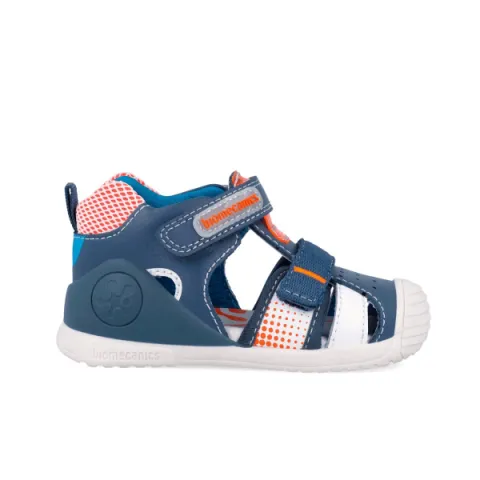Biomecanics Boys Sporty Caged Sandals for First Steps