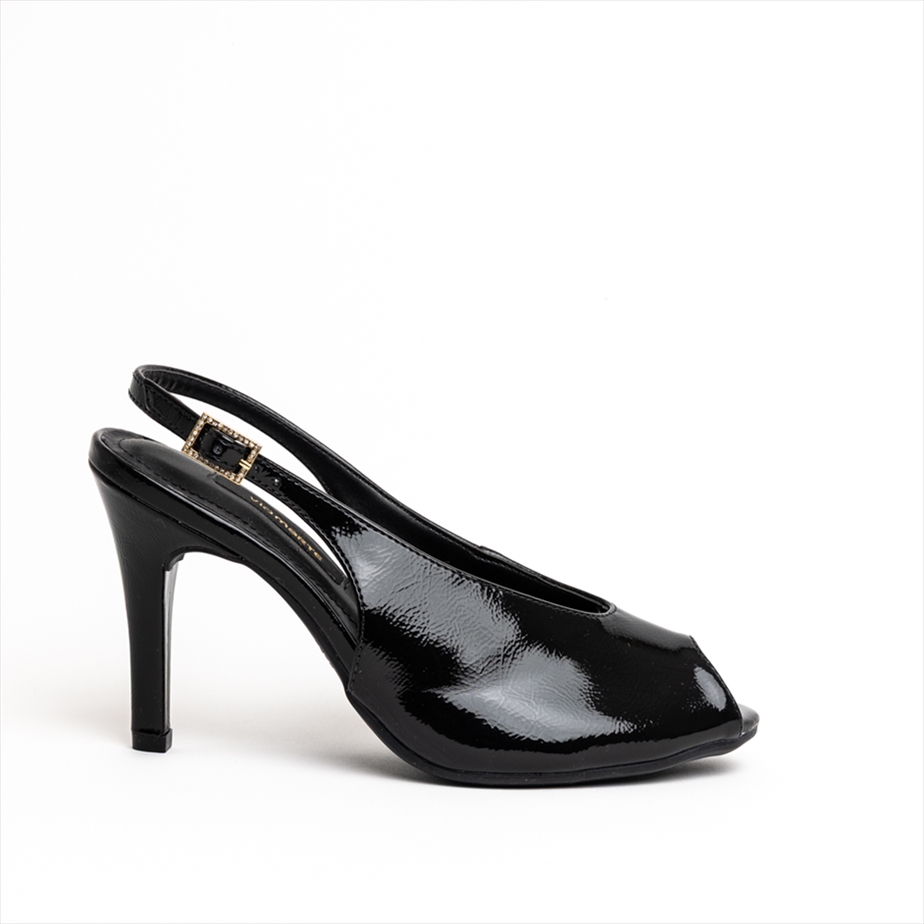 Via Marte Peep Toe High Heel Stiletto Sandals