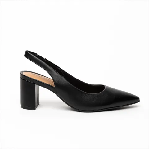 Beira Rio Block Heel Slingback Pumps