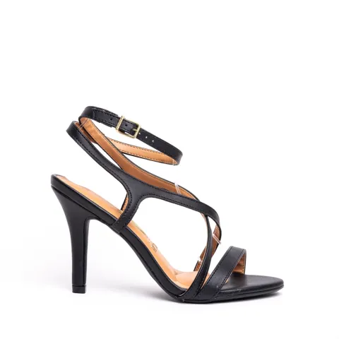 Vizzano Cross Strap High Stiletto Heel Sandals
