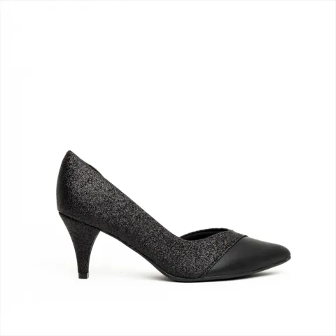 Piccadilly Open-Side Medium Kitten Heel Pump