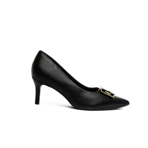Piccadilly Low Stiletto Heel Pointed Pumps