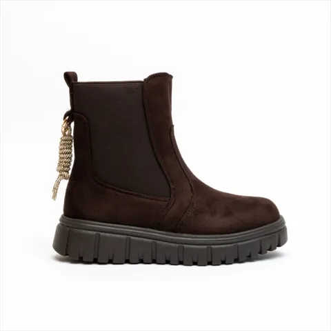 Asso Girls Chelsea Boots with Charm